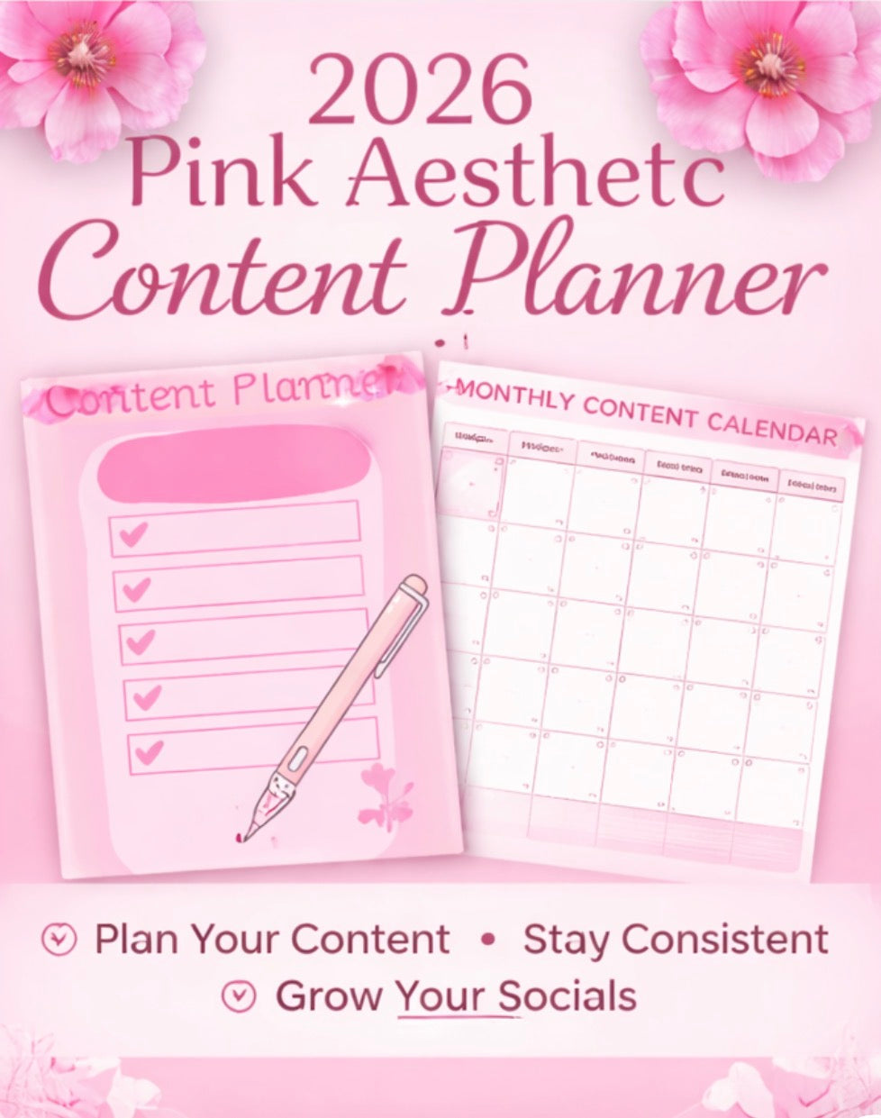 2026 Pink Content Planner